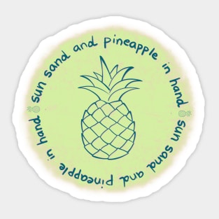 Pineapple Sticker